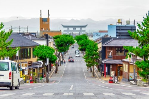 10月　出雲大社通り